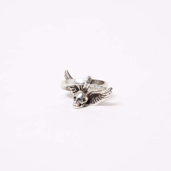 CHROME HEARTS クロムハーツ FOTI STACK MAHALIA フォティ スタックマハリア リング 重量約8.05g サイズ5号 シルバー925 美品 中古 4b013998