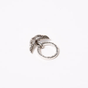 CHROME HEARTS クロムハーツ FOTI STACK MAHALIA フォティ スタックマハリア リング 重量約8.05g サイズ5号 シルバー925 美品 中古 4b013998