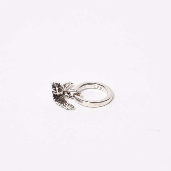 CHROME HEARTS クロムハーツ FOTI STACK MAHALIA フォティ スタックマハリア リング 重量約8.05g サイズ5号 シルバー925 美品 中古 4b013998