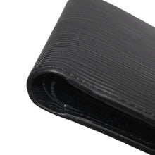 画像をギャラリービューアに読み込む, 極美品 LOUIS VUITTON ルイヴィトン ポルト ビエ カルト クレディ モネ 二つ折り財布 M63542 ブラック エピレザー 中古 4b013445