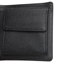 画像をギャラリービューアに読み込む, 極美品 LOUIS VUITTON ルイヴィトン ポルト ビエ カルト クレディ モネ 二つ折り財布 M63542 ブラック エピレザー 中古 4b013445