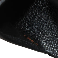 画像をギャラリービューアに読み込む, 極美品 LOUIS VUITTON ルイヴィトン ポルト ビエ カルト クレディ モネ 二つ折り財布 M63542 ブラック エピレザー 中古 4b013445