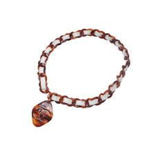 画像をギャラリービューアに読み込む, CHANEL シャネル プラスチック レザーチェーンベルト 全長約84.5cm ココマーク べっ甲柄 ホワイト ブラウン 美品 中古 4b013296