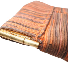 画像をギャラリービューアに読み込む, HERMES エルメス ジュル コインケース 小銭入れ ヴィブラート レザー オレンジ マルチカラー ゴールド金具 美品 中古 4b012834