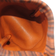 画像をギャラリービューアに読み込む, HERMES エルメス ジュル コインケース 小銭入れ ヴィブラート レザー オレンジ マルチカラー ゴールド金具 美品 中古 4b012834