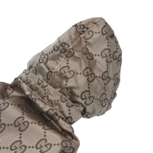 画像をギャラリービューアに読み込む, 新品未使用 GUCCI グッチ ドッグウェア フード付き ブラウン 小型犬用 ポリエステル ポリアミド 中古 4b013124