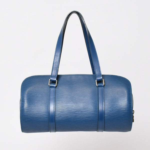 LOUIS VUITTON ルイヴィトン ハンドバッグ パピヨン スフロ エピ ブルー M52225 美品 中古 4b010061