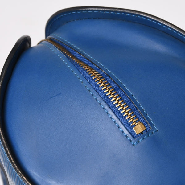 LOUIS VUITTON ルイヴィトン ハンドバッグ パピヨン スフロ エピ ブルー M52225 美品 中古 4b010061