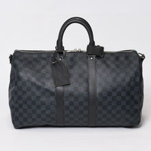 Load image into Gallery viewer, 極美品 LOUIS VUITTON ルイヴィトン キーポル バンドリエール 45 ボストンバッグ 2WAY ダミエコバルト N41349 中古 4b013927
