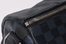 Load image into Gallery viewer, 極美品 LOUIS VUITTON ルイヴィトン キーポル バンドリエール 45 ボストンバッグ 2WAY ダミエコバルト N41349 中古 4b013927