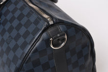 Load image into Gallery viewer, 極美品 LOUIS VUITTON ルイヴィトン キーポル バンドリエール 45 ボストンバッグ 2WAY ダミエコバルト N41349 中古 4b013927