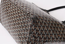 Load image into Gallery viewer, 極美品 GOYARD ゴヤール SAINT LOUIS GM サンルイGM トートバッグ PVCコーティングキャンバス ブラック 中古 4b013931