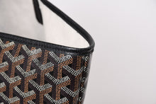 Load image into Gallery viewer, 極美品 GOYARD ゴヤール SAINT LOUIS GM サンルイGM トートバッグ PVCコーティングキャンバス ブラック 中古 4b013931