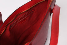 Load image into Gallery viewer, 極美品 LOUIS VUITTON ルイヴィトン サンジャック ショッピング トートバッグ M52277 エピレザー カスティリアンレッド ゴールド金具 中古 4b013937