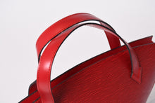 Load image into Gallery viewer, 極美品 LOUIS VUITTON ルイヴィトン サンジャック ショッピング トートバッグ M52277 エピレザー カスティリアンレッド ゴールド金具 中古 4b013937