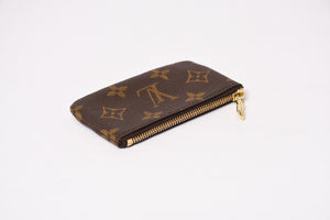 極美品 LOUIS VUITTON ルイヴィトン ポシェット クレ コインケース 小銭入れ M62650 モノグラム ブラウン 中古 4b013948