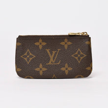 Load image into Gallery viewer, 極美品 LOUIS VUITTON ルイヴィトン ポシェット クレ コインケース 小銭入れ M62650 モノグラム ブラウン 中古 4b013952