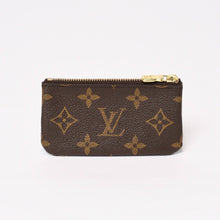 Load image into Gallery viewer, 極美品 LOUIS VUITTON ルイヴィトン ポシェット クレ コインケース 小銭入れ M62650 モノグラム ブラウン 中古 4b013953