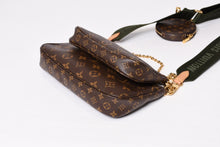 Load image into Gallery viewer, 極美品 LOUIS VUITTON ルイヴィトン モノグラム ミュルティポシェット アクセソワール カーキ ショルダーバッグ M44813 中古 4b013960