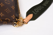 Load image into Gallery viewer, 極美品 LOUIS VUITTON ルイヴィトン モノグラム ミュルティポシェット アクセソワール カーキ ショルダーバッグ M44813 中古 4b013960