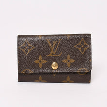 Load image into Gallery viewer, LOUIS VUITTON ルイヴィトン ミュルティクレ6 キーケース M62630 モノグラム PVC レザー ブラウン 6連 美品 中古 4b013961