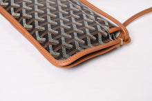 画像をギャラリービューアに読み込む, 極美品 GOYARD ゴヤール Plumet Pouch Wallet プリュメ ポーチウォレット PLUMETPMLTY01CL03P ブラウン ブラック 中古 4b013963