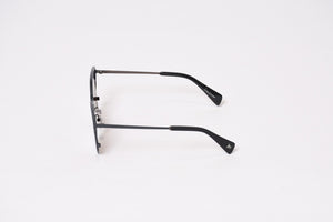 Yohji Yamamoto ヨウジヤマモト サングラス アイウェア YY7014 911 サイズ49□20 ブラック ブラウン 美品 中古 4b013983