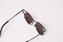 Load image into Gallery viewer, Yohji Yamamoto ヨウジヤマモト サングラス アイウェア YY7014 911 サイズ49□20 ブラック ブラウン 美品 中古 4b013983
