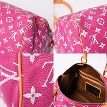 画像をギャラリービューアに読み込む, 新品同様 LOUIS VUITTON ルイヴィトン スピーディ P9 バンドリエール40 M11563 2WAY ボストンバッグ ピンク ゴールド金具 中古 4b013985