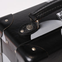 画像をギャラリービューアに読み込む, COMME des GARCONS コムデギャルソン × GLOBE TROTTER グローブ トロッター ミニトランク カーボンファイバー ドット柄 美品 中古 4b013867