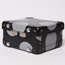 画像をギャラリービューアに読み込む, COMME des GARCONS コムデギャルソン × GLOBE TROTTER グローブ トロッター ミニトランク カーボンファイバー ドット柄 美品 中古 4b013867