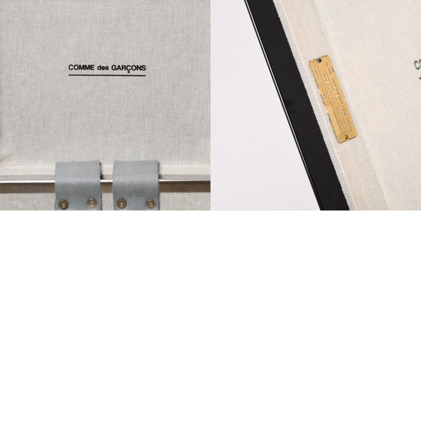 COMME des GARCONS コムデギャルソン × GLOBE TROTTER グローブ トロッター ミニトランク カーボンファイバー ドット柄 美品 中古 4b013867