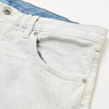 画像をギャラリービューアに読み込む, Martin Margiela マルタンマルジェラ Paint Denim ペイントデニム Straight ストレート Denim Pants デニムパンツ 白 美品 中古 4b014025