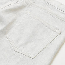 画像をギャラリービューアに読み込む, Martin Margiela マルタンマルジェラ Paint Denim ペイントデニム Straight ストレート Denim Pants デニムパンツ 白 美品 中古 4b014025