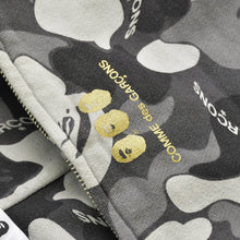 画像をギャラリービューアに読み込む, A BATHING APE BAPE×COMME des GARCONS アベイシングエイプ コムデギャルソン パーカー サイズ XL 美品 中古 4b014027