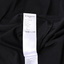画像をギャラリービューアに読み込む, GIVENCHY ジバンシー Logo Tshirts ロゴ Tシャツ ブラック シルバースタッズ BM711Q3002 美品 中古 4b014029