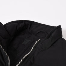 画像をギャラリービューアに読み込む, CHROME HEARTS クロムハーツ ダウンベスト サイズSM ダガージップ クロスボール ホースシュー ブラック シルバー925 美品 中古 4b014183