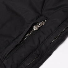 画像をギャラリービューアに読み込む, CHROME HEARTS クロムハーツ ダウンベスト サイズSM ダガージップ クロスボール ホースシュー ブラック シルバー925 美品 中古 4b014183
