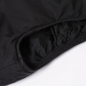 CHROME HEARTS クロムハーツ ダウンベスト サイズSM ダガージップ クロスボール ホースシュー ブラック シルバー925 美品 中古 4b014183