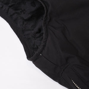 CHROME HEARTS クロムハーツ ダウンベスト サイズSM ダガージップ クロスボール ホースシュー ブラック シルバー925 美品 中古 4b014183