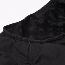 画像をギャラリービューアに読み込む, CHROME HEARTS クロムハーツ ダウンベスト サイズSM ダガージップ クロスボール ホースシュー ブラック シルバー925 美品 中古 4b014183