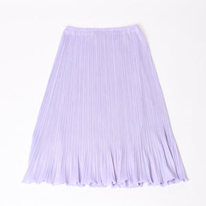 極美品 PLEATS PLEASE ISSEY MIYAKE プリーツプリーズ PP21 JG141 イッセイミヤケ スカート サイズ4 パープル 中古 4b014074