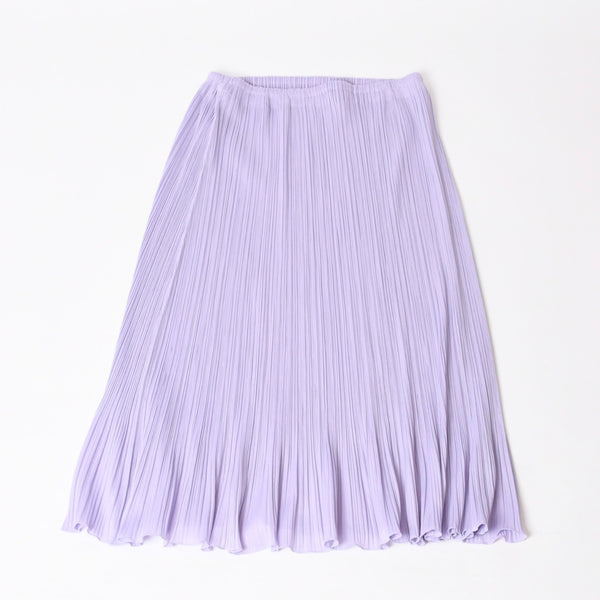 極美品 PLEATS PLEASE ISSEY MIYAKE プリーツプリーズ PP21 JG141 イッセイミヤケ スカート サイズ4 パープル 中古 4b014074