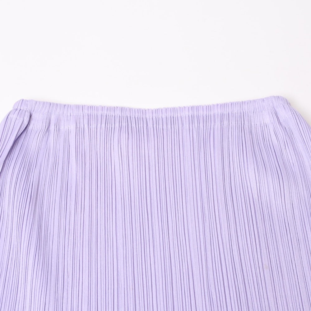Very good condition PLEATS PLEASE ISSEY MIYAKE PP21 JG141 Issey Miyake Skirt Size 4 Purple Used 4b014074