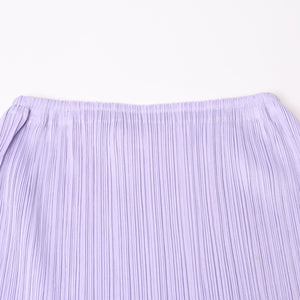 極美品 PLEATS PLEASE ISSEY MIYAKE プリーツプリーズ PP21 JG141 イッセイミヤケ スカート サイズ4 パープル 中古 4b014074
