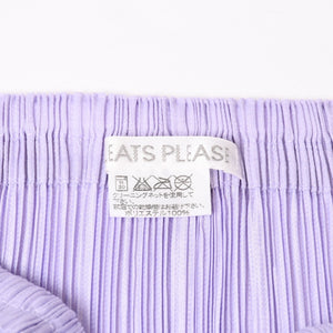 極美品 PLEATS PLEASE ISSEY MIYAKE プリーツプリーズ PP21 JG141 イッセイミヤケ スカート サイズ4 パープル 中古 4b014074