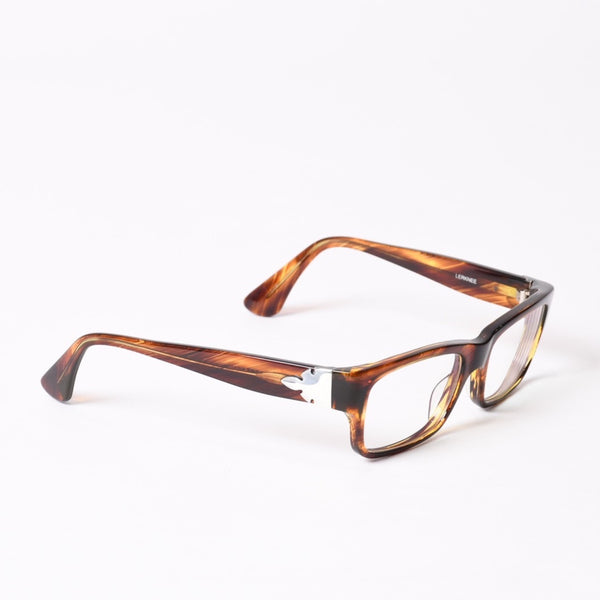 CHROME HEARTS クロムハーツ メガネ HOT POCKET FRAME MADE IN JAPAN フレーム ブラウン 美品 中古 4b014118