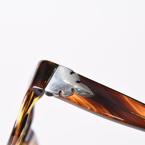 CHROME HEARTS クロムハーツ メガネ HOT POCKET FRAME MADE IN JAPAN フレーム ブラウン 美品 中古 4b014118