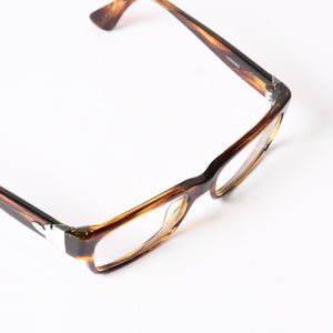 CHROME HEARTS クロムハーツ メガネ HOT POCKET FRAME MADE IN JAPAN フレーム ブラウン 美品 中古 4b014118
