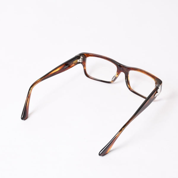 CHROME HEARTS クロムハーツ メガネ HOT POCKET FRAME MADE IN JAPAN フレーム ブラウン 美品 中古 4b014118